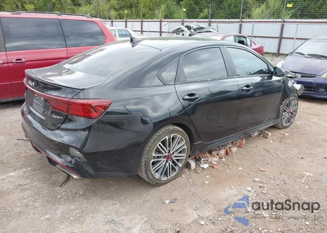 2022 Kia Forte Gt Manual from USA, damaged, VIN 3KPF44AC9NE483033